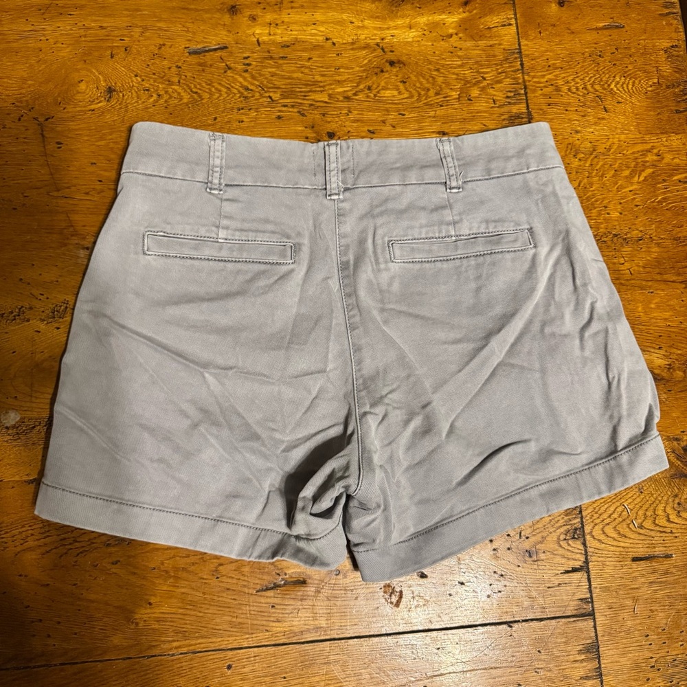 J. Crew Light Gray chino Shorts